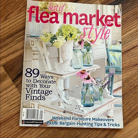 Lot of 4 Flea Market Style Magazine Collection Vintage Antiques Decor Collecting - Picture 2 of 11